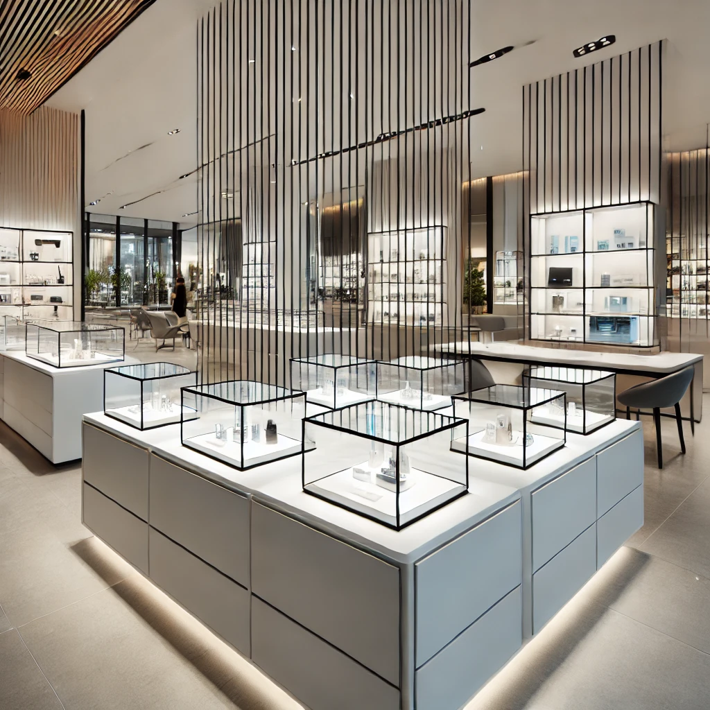 Como os Conectivos para Balcão de Vidro, o Vestido de Festa Plus Size Verde Oliva e o Pizza Neon Estão Transformando Lojas e Eventos